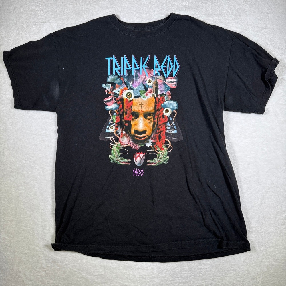 Trippie‎ Redd Graphic T Shirt Black XL 1400 Rap Hip Hop Merch